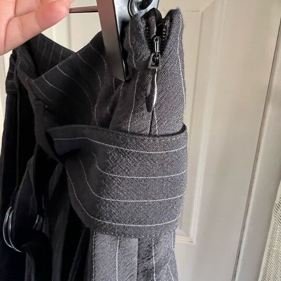 NWT Akris Punto Fiorellina belted techno‎ crepe Bermuda shorts Size 4 - Picture 7 of 8